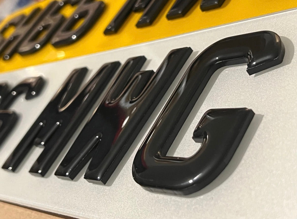 Build Your Road-Legal Number Plates