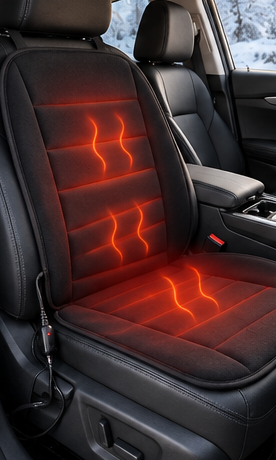 12V Heated Car Seat Cover – Car Seat Heater Cushion