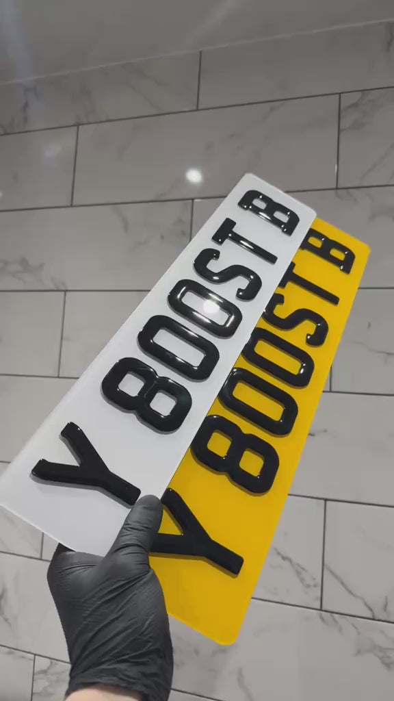 Build Your Road-Legal Number Plates
